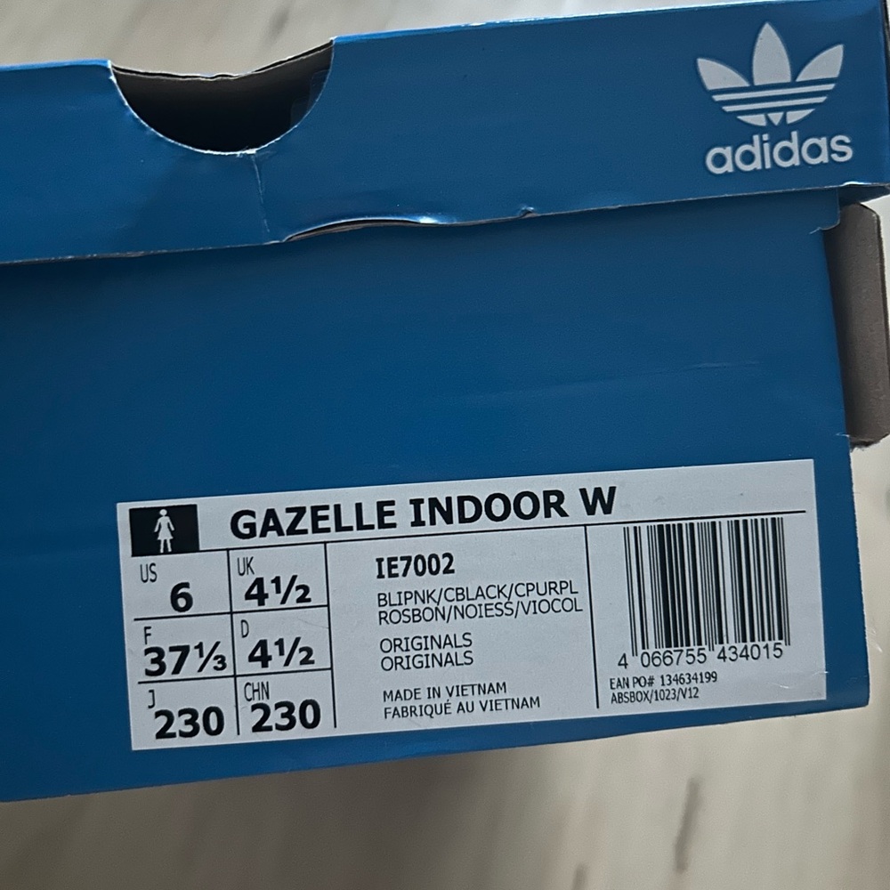 pink adidas gazelles - Picture 5 of 5